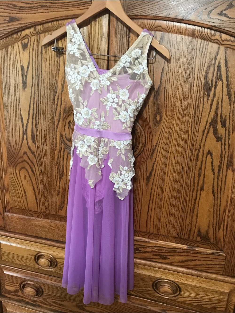 Kelle Teen Dance Competition Dress Costume Ballet Lilac Purple Ballet